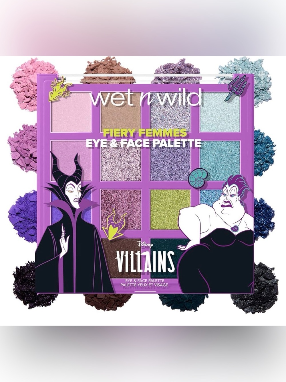 New wet n wild Disney Villains Fiery Femmes Eye & Face Palette